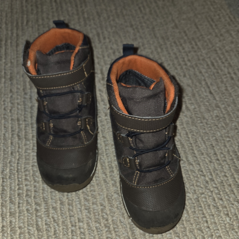 See Kai Run Sam Brown and Orange Kids Boots